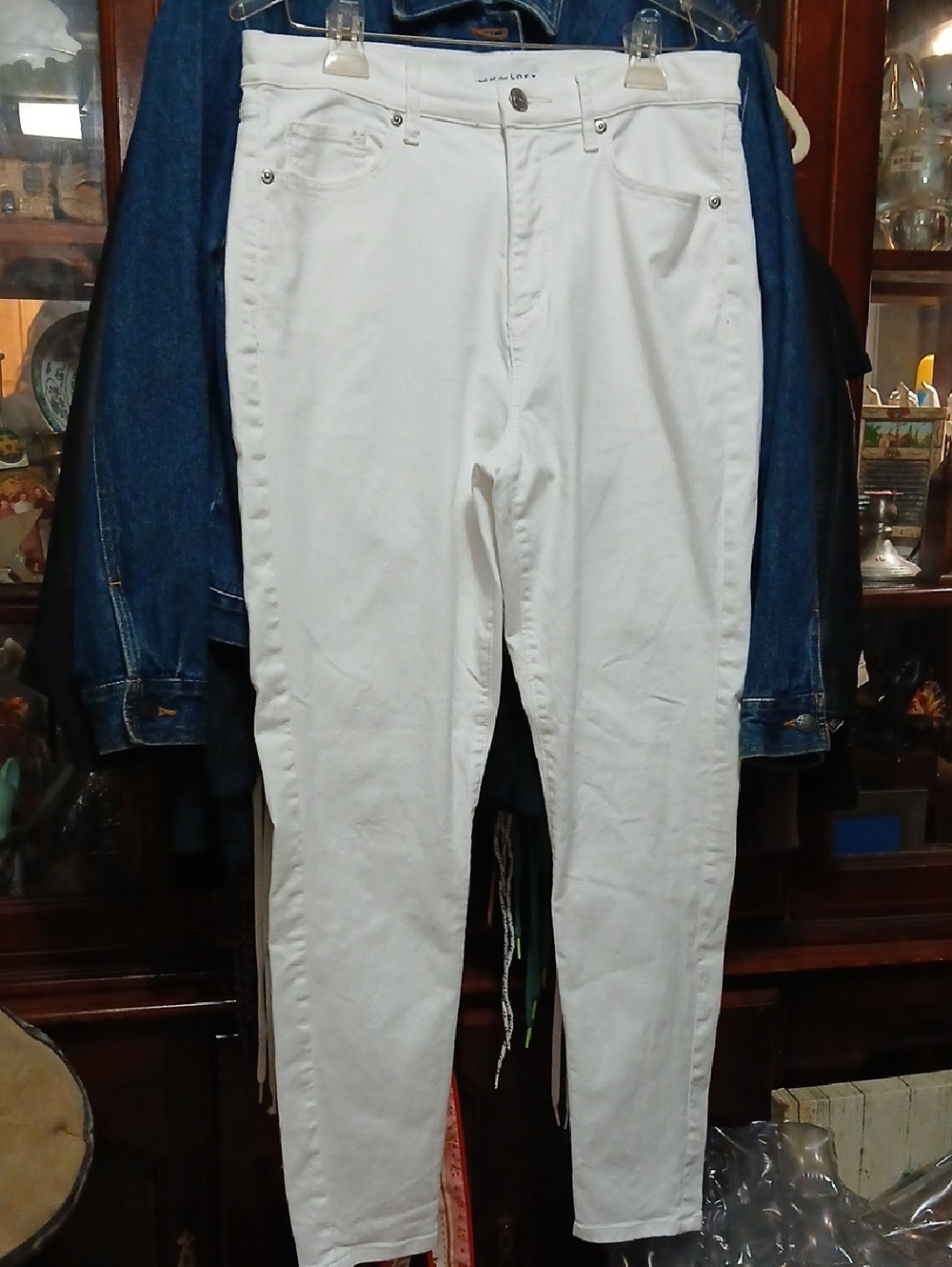 LOFT White Skinny Women's Jeans,high Waist, Ankle, Sz .10(30)